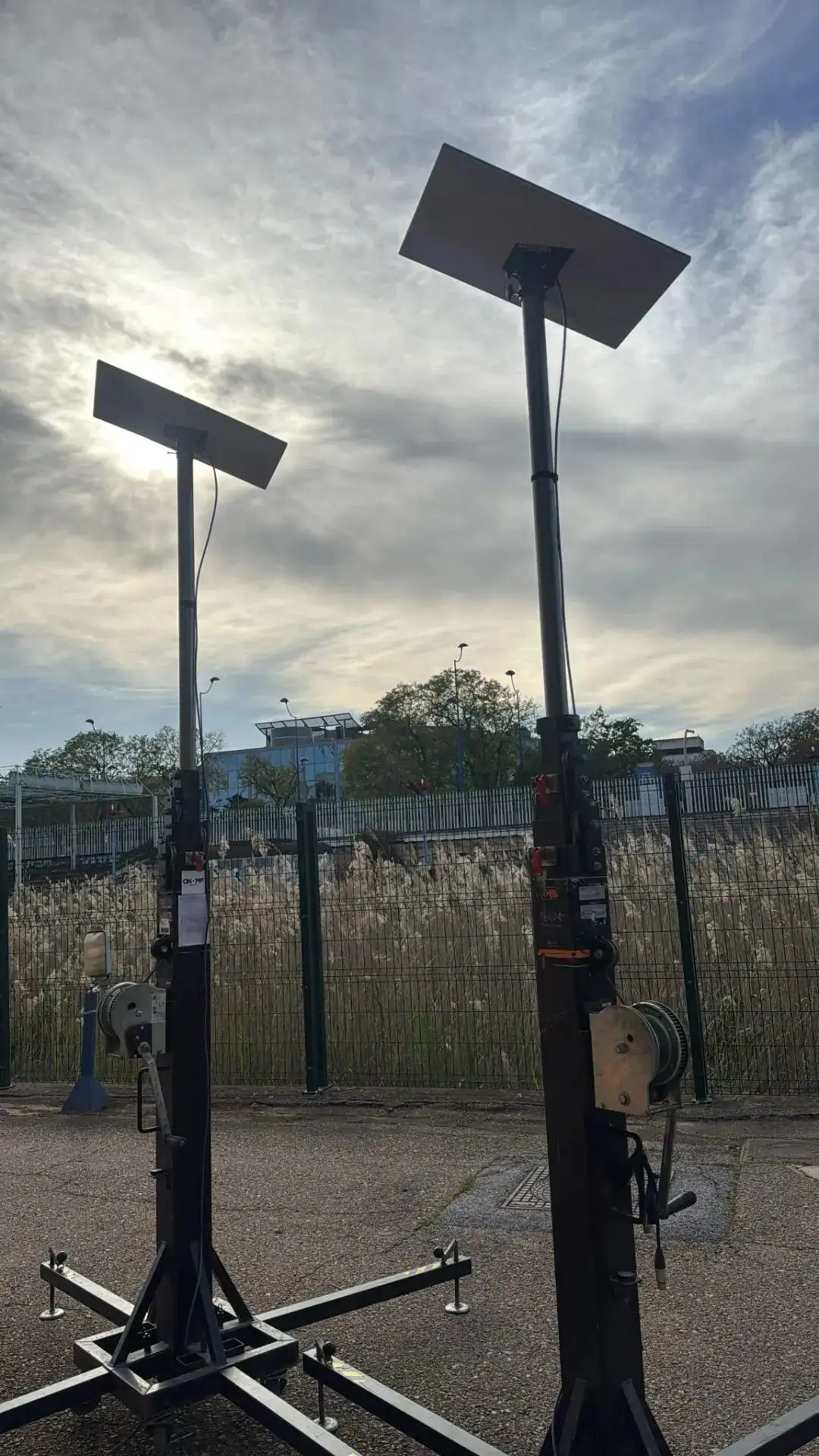 Antenas de transmisión de larga distancia